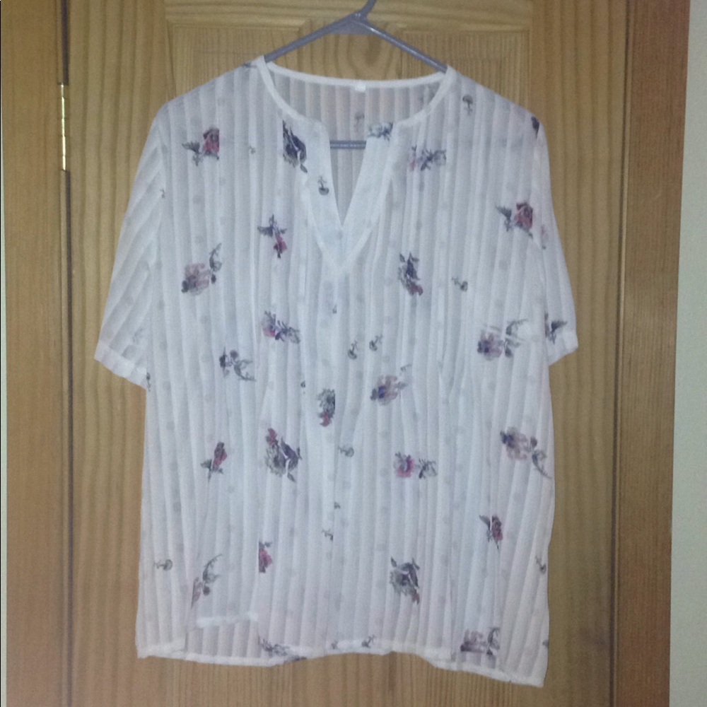Floral blouse